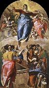 El Greco The Assumption of the Virgin oil